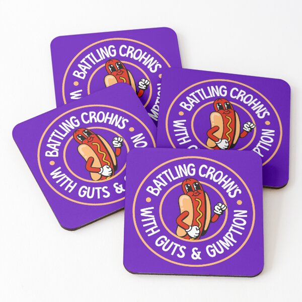 Item preview, Battling Crohn's With Guts & Gumption - Crohn's Disease designed and sold by Picket Club.