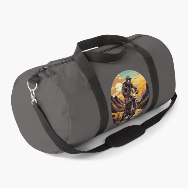 Item preview, Adventure Rider in the Rockies on a Enduro Dirt Bike Moto Cross Style designed and sold by meganohm.