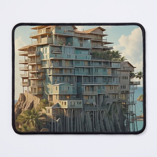 Item preview, A Vintage Haven: A Coastal Retreat Steeped in History designed and sold by Best-Art-32.