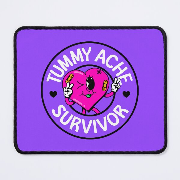 Item preview, Tummy Ache survivor - Cute Heart - IBS / Crohn's Awareness designed and sold by Picket Club.