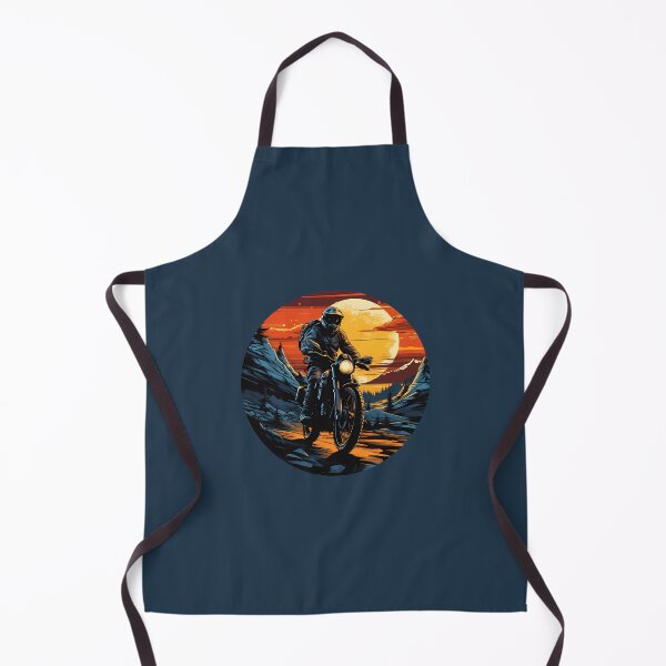 Item preview, Moonlit Mountain Motocross Dirtbike Adventure Enduro designed and sold by meganohm.