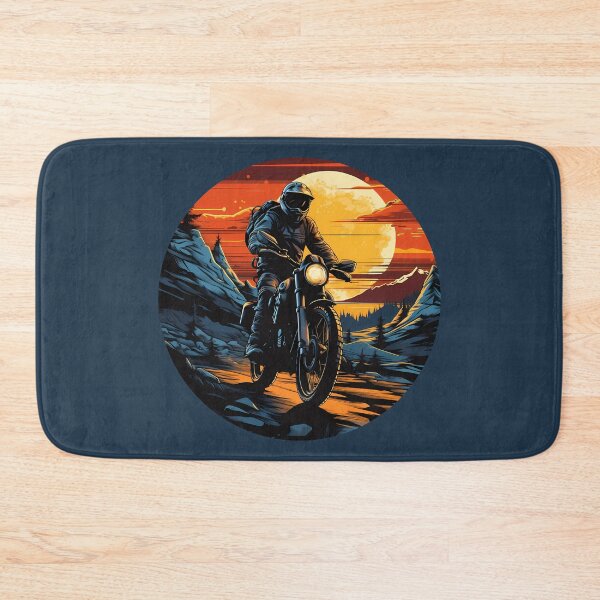 Item preview, Moonlit Mountain Motocross Dirtbike Adventure Enduro designed and sold by meganohm.