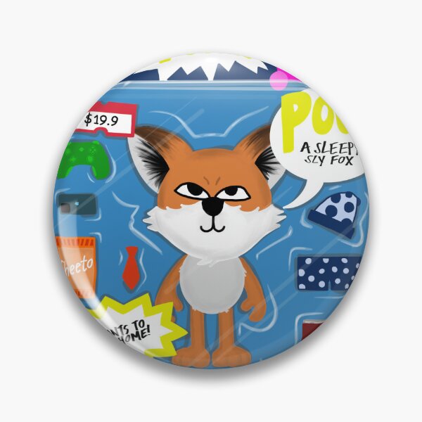 Item preview, Pookie the Fox  designed and sold by brooketyler16.