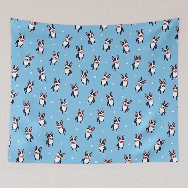 Item preview, Cute Boston Terrier Pattern designed and sold by Eliza Fortney.