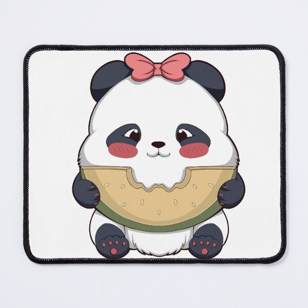 Item preview, Panda eating melon designed and sold by Kissmellon.