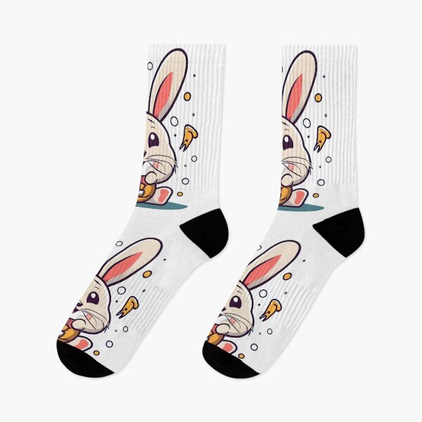Item preview, cute baby rabbit enjoy designed and sold by SabyDigitalArt.