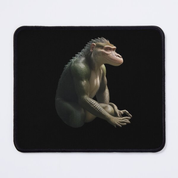 Item preview, Crocomonkey a freak animal rare decoration to decorate your place in adhesive paper designed and sold by Carlos Gudino.