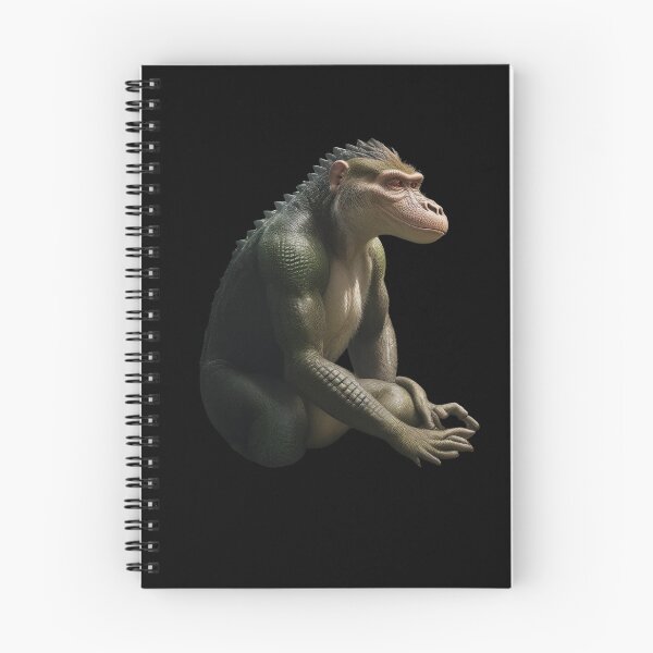 Item preview, Crocomonkey a freak animal rare decoration to decorate your place in adhesive paper designed and sold by Carlos Gudino.