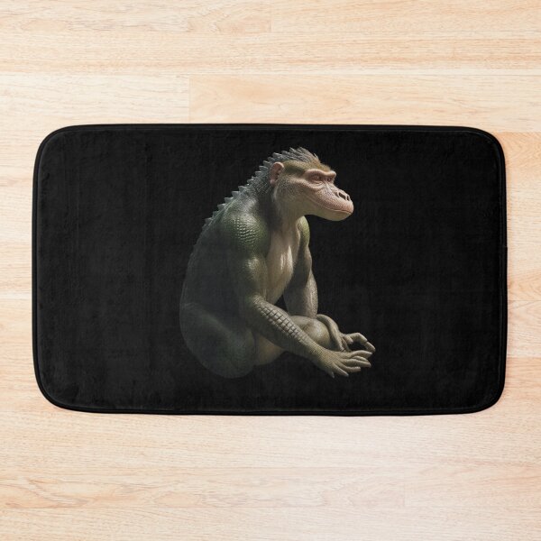 Item preview, Crocomonkey a freak animal rare decoration to decorate your place in adhesive paper designed and sold by Carlos Gudino.
