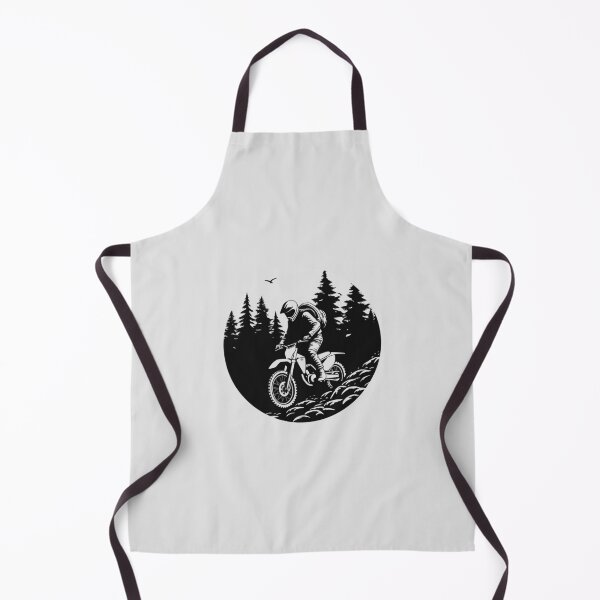 Item preview, Adventure Rider on a Dirt Bike in Black and White designed and sold by meganohm.