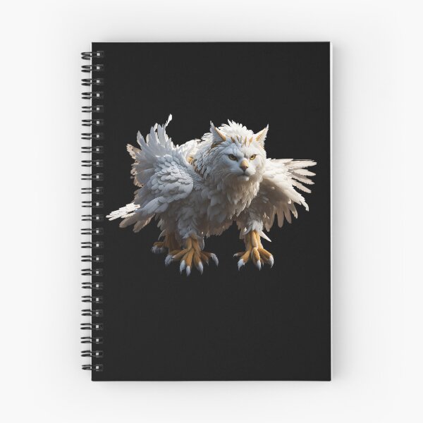 Item preview, EagleCat a freak animal rare decoration to decorate your place in adhesive paper designed and sold by Carlos Gudino.