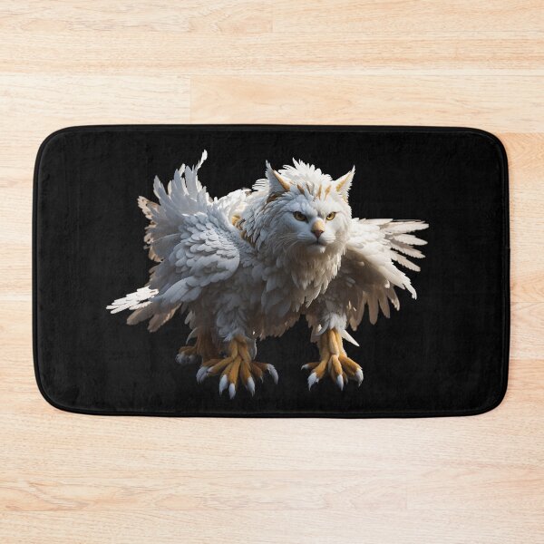 Item preview, EagleCat a freak animal rare decoration to decorate your place in adhesive paper designed and sold by Carlos Gudino.