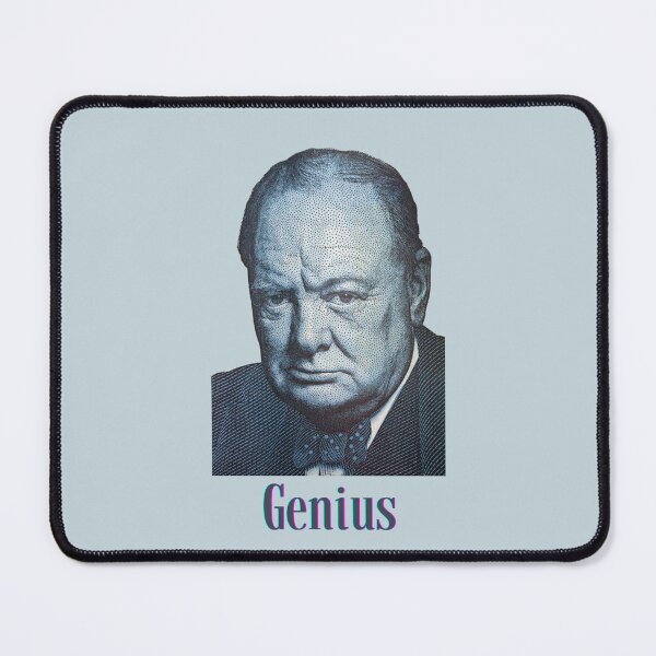 Item preview, Winston Churchill Genius designed and sold by Neeshki.