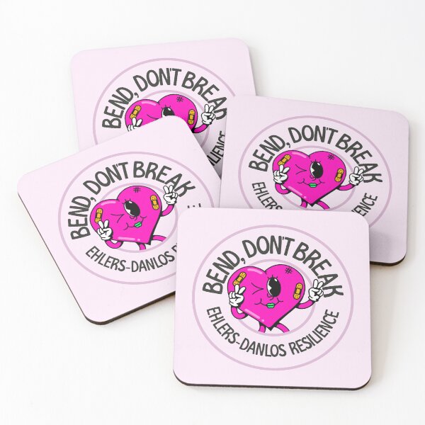 Item preview, Bend Don't Break, Ehlers Danlos Resilience - EDS Awareness designed and sold by Picket Club.