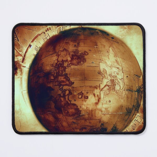 Item preview, Alien World Map designed and sold by Ontoland.