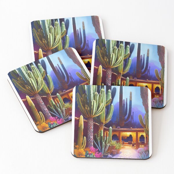 Item preview, AI generated garden in desert designed and sold by Tinkerbell678.