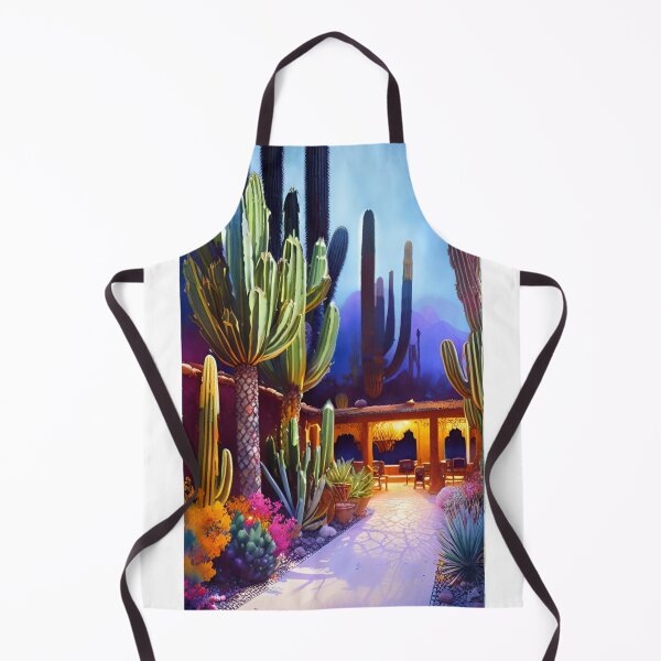Item preview, AI generated garden in desert designed and sold by Tinkerbell678.