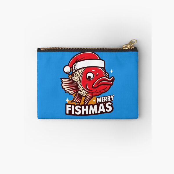 Item preview, Merry Fishmas: Reeling in Holiday Happiness designed and sold by HeadTurningArt.