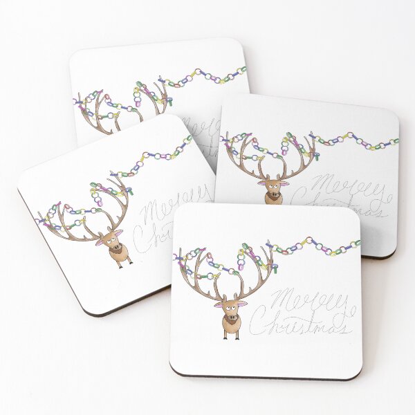 Item preview, Paper Chain Elk Card designed and sold by partnparcel.