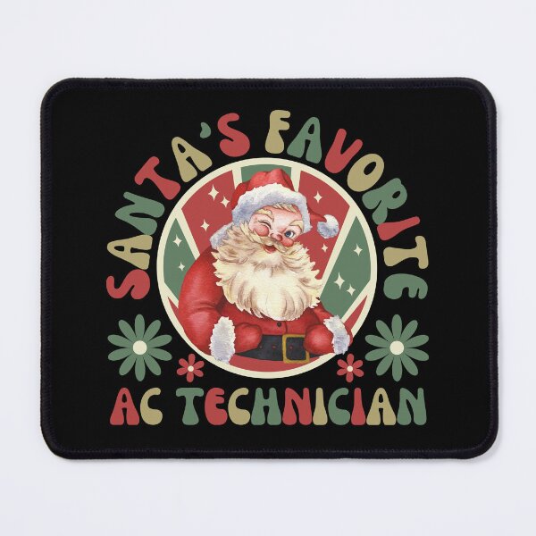 Item preview, Santas Favorite AC Technician designed and sold by Hey-Nice-Shirt.