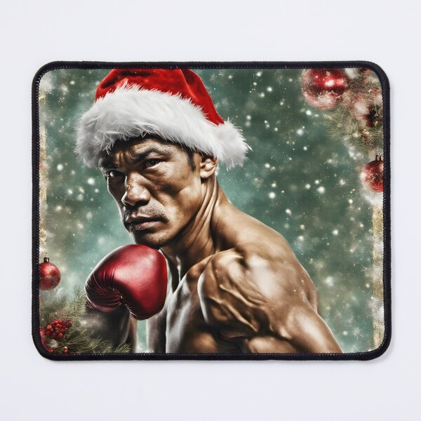 Item preview, Thai Boxing on Christmas Day designed and sold by AsianStyle2020.