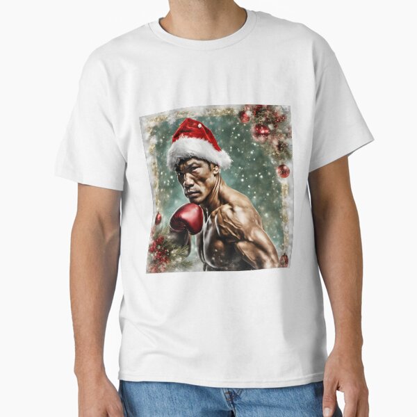 Item preview, Thai Boxing on Christmas Day designed and sold by AsianStyle2020.
