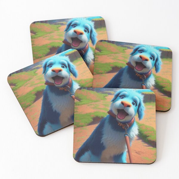 Item preview, Blue Cartoon Dog designed and sold by Isla Creek Casuals.