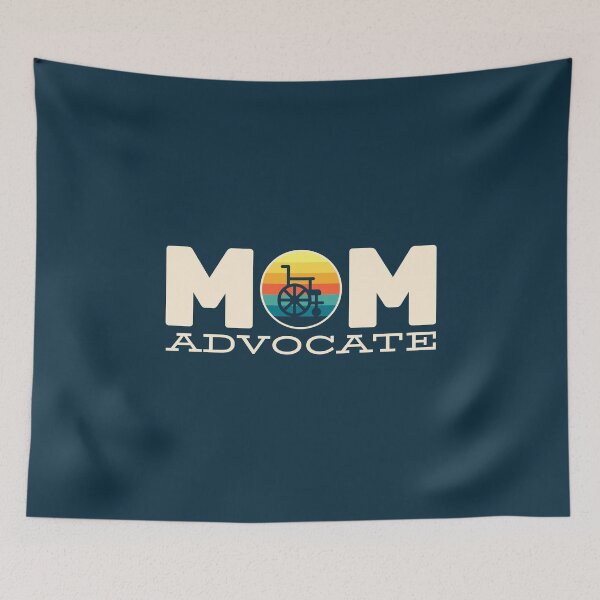 Item preview, Mom advocate special needs mom , fighter mom ,awareness month, accessibility rights wheelchair user  designed and sold by InspireGlow.