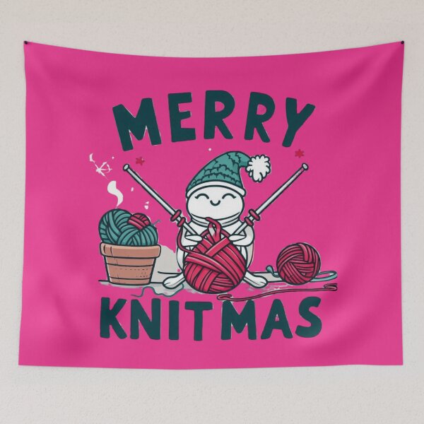 Item preview, Merry Knitmas: Warm Wishes in Every Stitch designed and sold by HeadTurningArt.