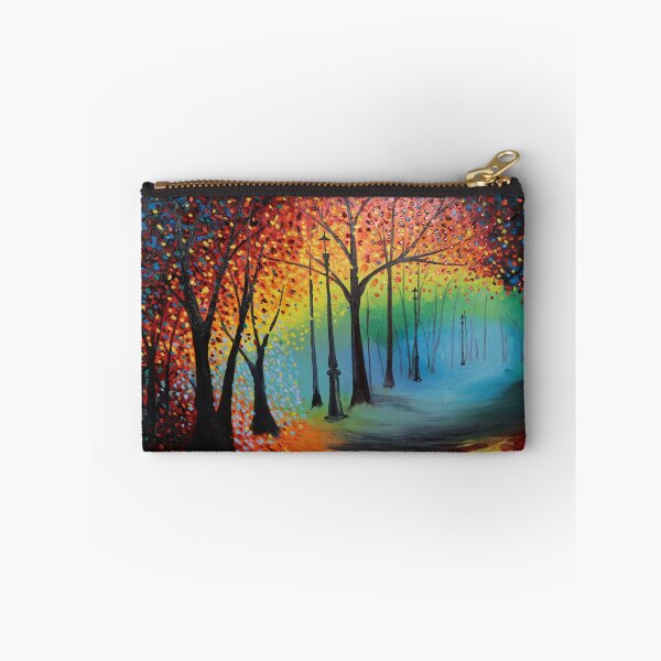Item preview, Arte abstracto: árboles coloridos designed and sold by LightWhale.