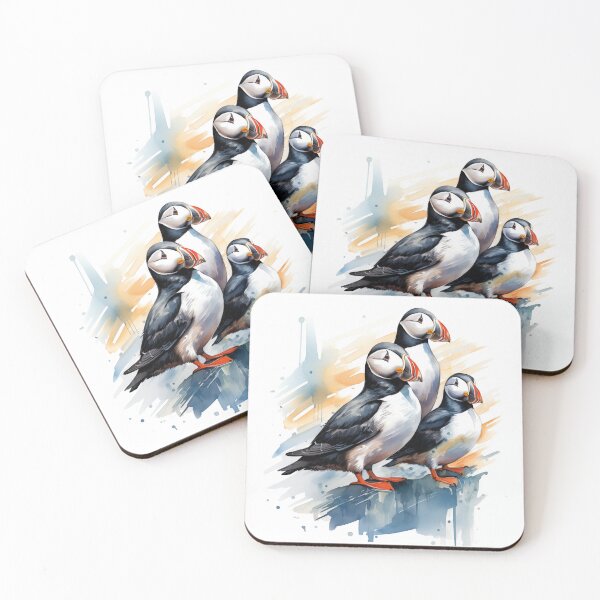 Item preview, Puffins family see the future. designed and sold by Jeeraphat Homrern.