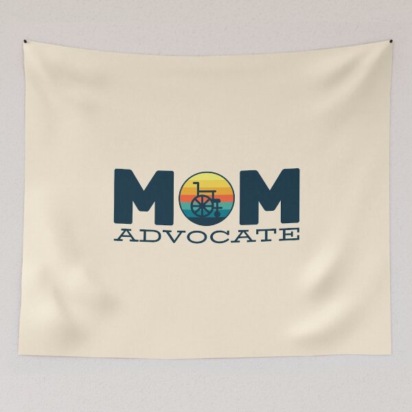 Item preview, Mom advocate special needs mom , fighter mom ,awareness month, accessibility rights wheelchair user  designed and sold by InspireGlow.