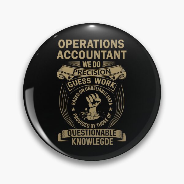 Item preview, Operations Accountant designed and sold by MiraclePitts.