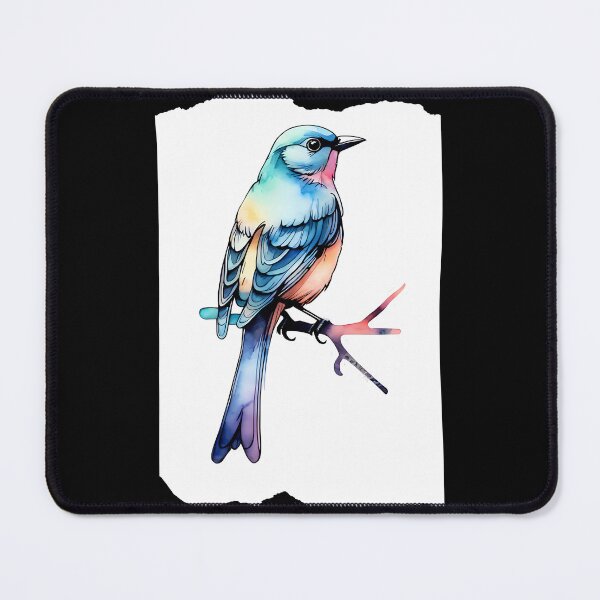 Item preview, Graceful Watercolor Bird Painting designed and sold by Mechanical-Artt.