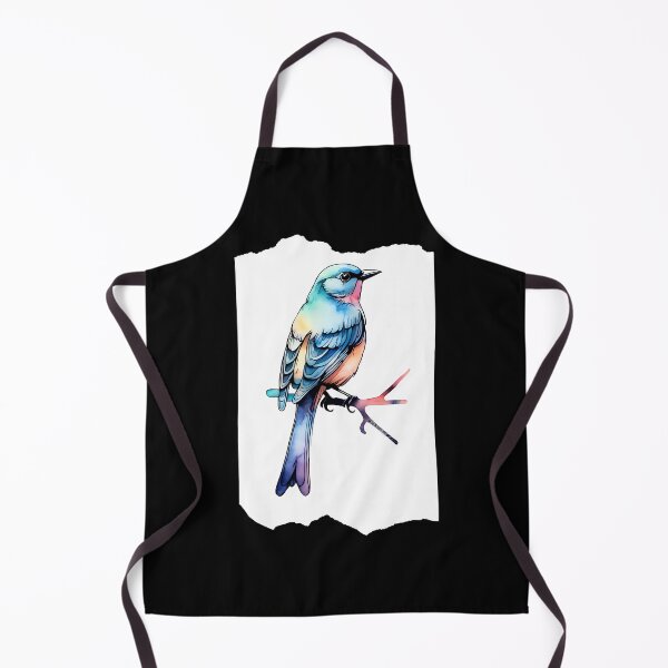 Item preview, Graceful Watercolor Bird Painting designed and sold by Mechanical-Artt.