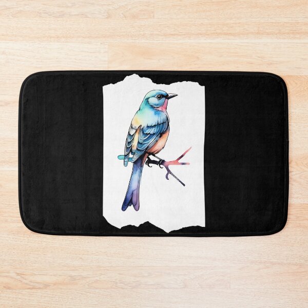Item preview, Graceful Watercolor Bird Painting designed and sold by Mechanical-Artt.
