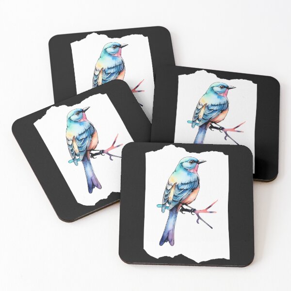 Item preview, Graceful Watercolor Bird Painting designed and sold by Mechanical-Artt.