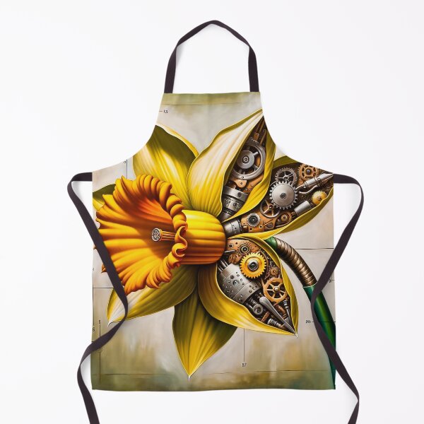Item preview, Steampunk Yellow Daffodil designed and sold by NovosArt.