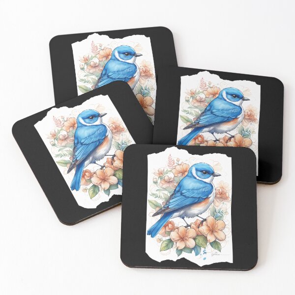 Item preview, Bluebird in Watercolor designed and sold by Mechanical-Artt.