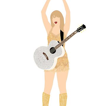 Fearless Eras Gold Fringe Dress" Sticker for Sale by NahNahHeyJudy | Redbubble Fearless Eras Gold Fringe Dress" Sticker for Sale by NahNahHeyJudy | Redbubble