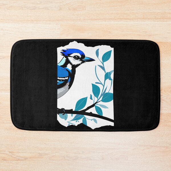 Artikelvorschau, Eleganter Aquarell Bluejay entworfen und verkauft von Mechanical-Artt.