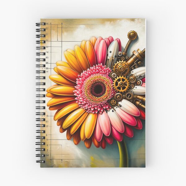Item preview, Steampunk Gerbera Daisy designed and sold by NovosArt.