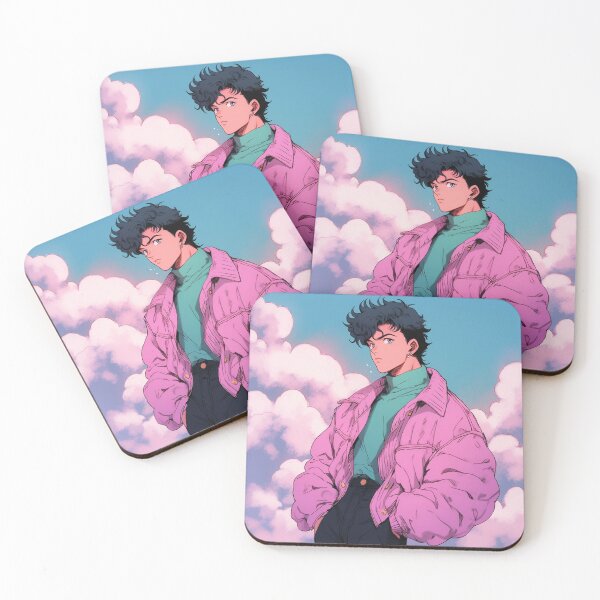 Item preview, Anime Bad Boy on Pink Jacket designed and sold by MantixD.