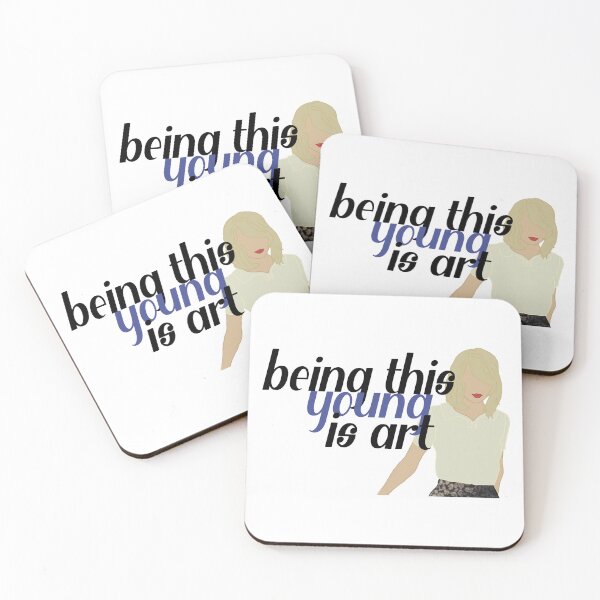 Item preview, "being this young is art" / 1989 taylors version lyrics designed and sold by Consilio88.