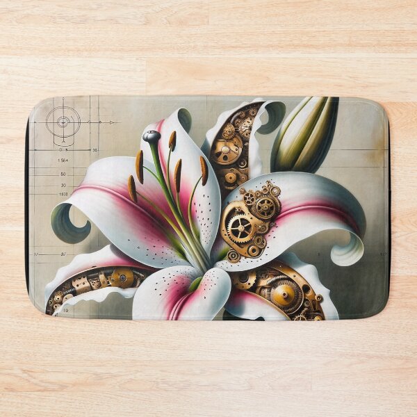 Item preview, Steampunk White Lily designed and sold by NovosArt.