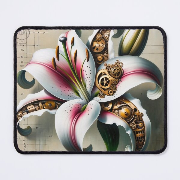 Item preview, Steampunk White Lily designed and sold by NovosArt.
