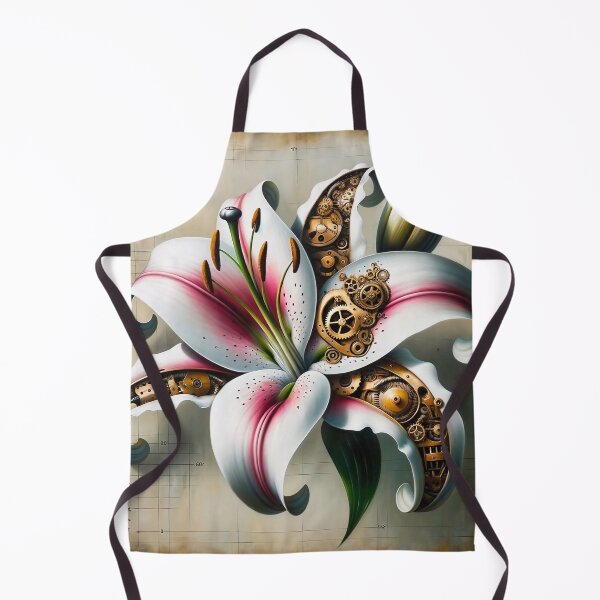 Item preview, Steampunk White Lily designed and sold by NovosArt.