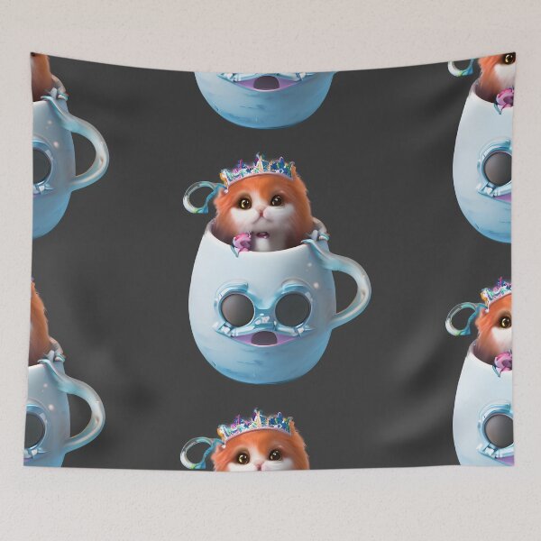 Item preview, Tiny Kitten In a Magic Jar designed and sold by Chubuter.
