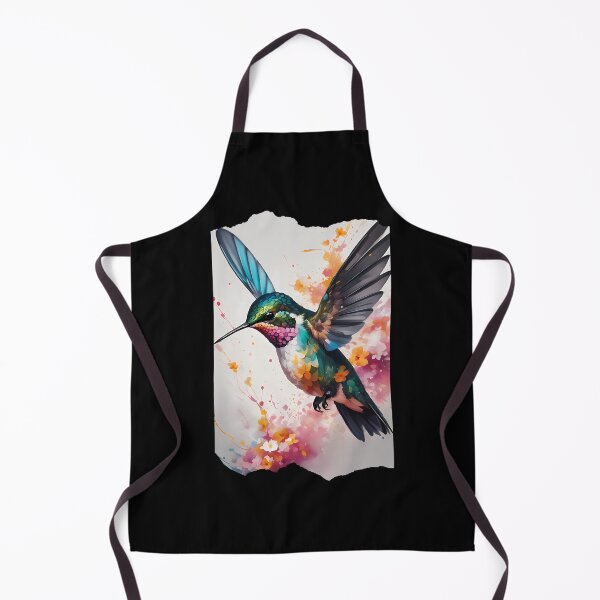 Aperçu de l'œuvre Watercolor Hummingbird Delight créée et vendue par Mechanical-Artt.
