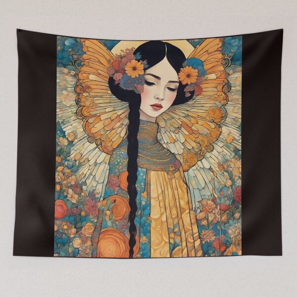 Item preview,  Moon Fairy No. 005- abstract,  fairy nouveau designed and sold by FaerieFusion.